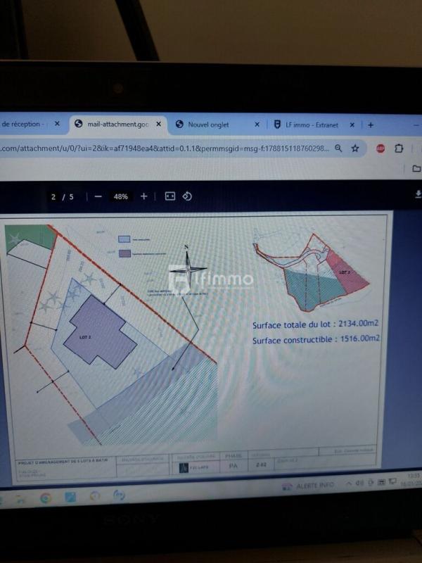 Photo 3 : Privas-(07000)-Terrain à bâtir pour la réalisation de 5 villas