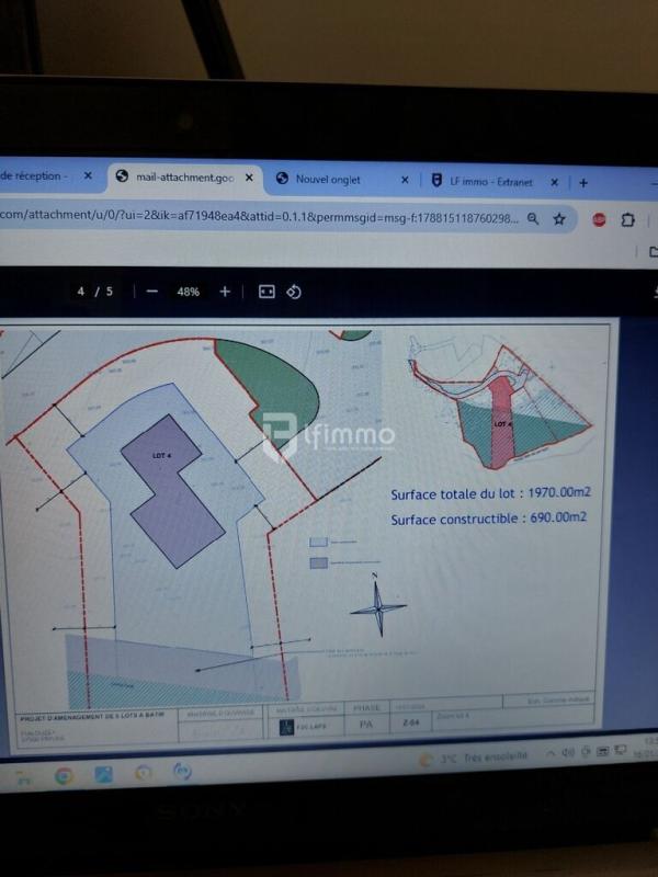 Photo 6 : Privas-(07000)-Terrain à bâtir pour la réalisation de 5 villas