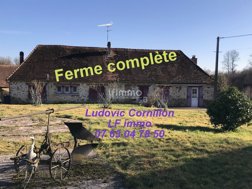 Photo 1 : Ferme de 52 ha, maison et bâtiments