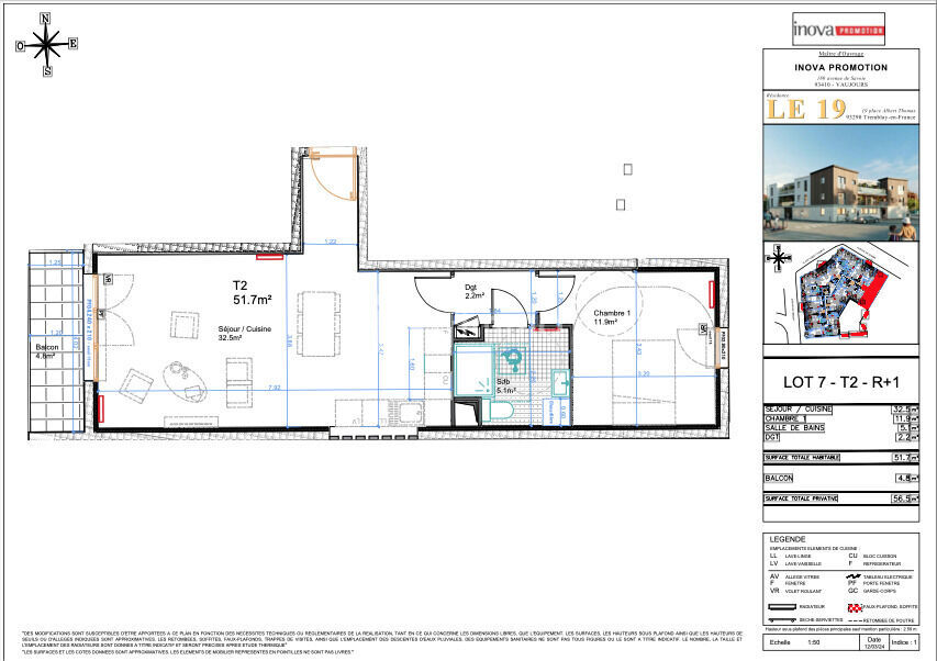 Photo 1 : Nouvelle résidence à Tremblay en France