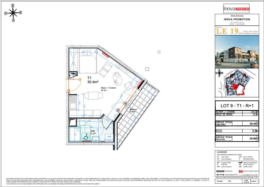 Photo 1 : Nouvelle résidence à Tremblay en France