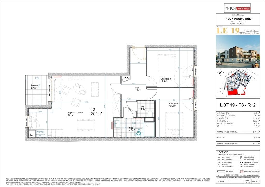 Photo 1 : Résidence au Vert Galant