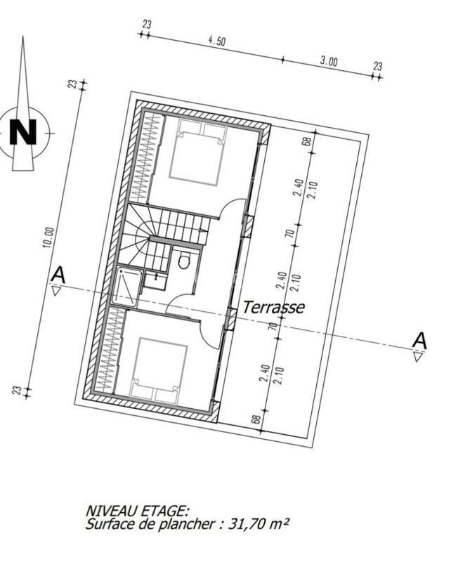 Photo 4 : Terrain à bâtir villa avec piscine avec Permis accordé