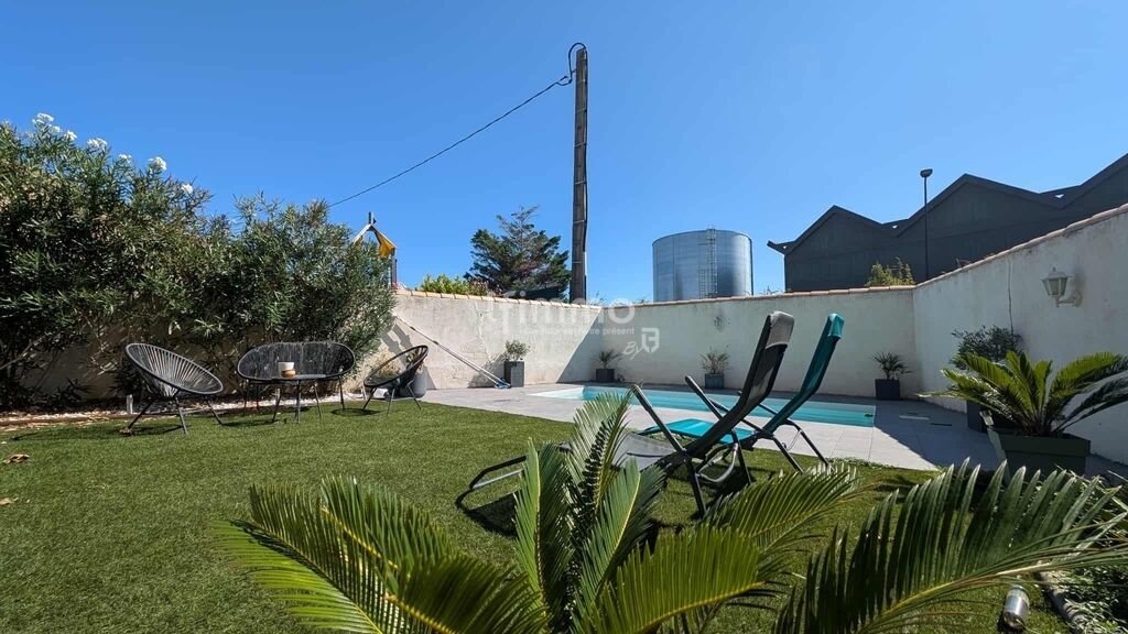 Photo 18 : Maison a vendre Carcassonne- piscine et jardin