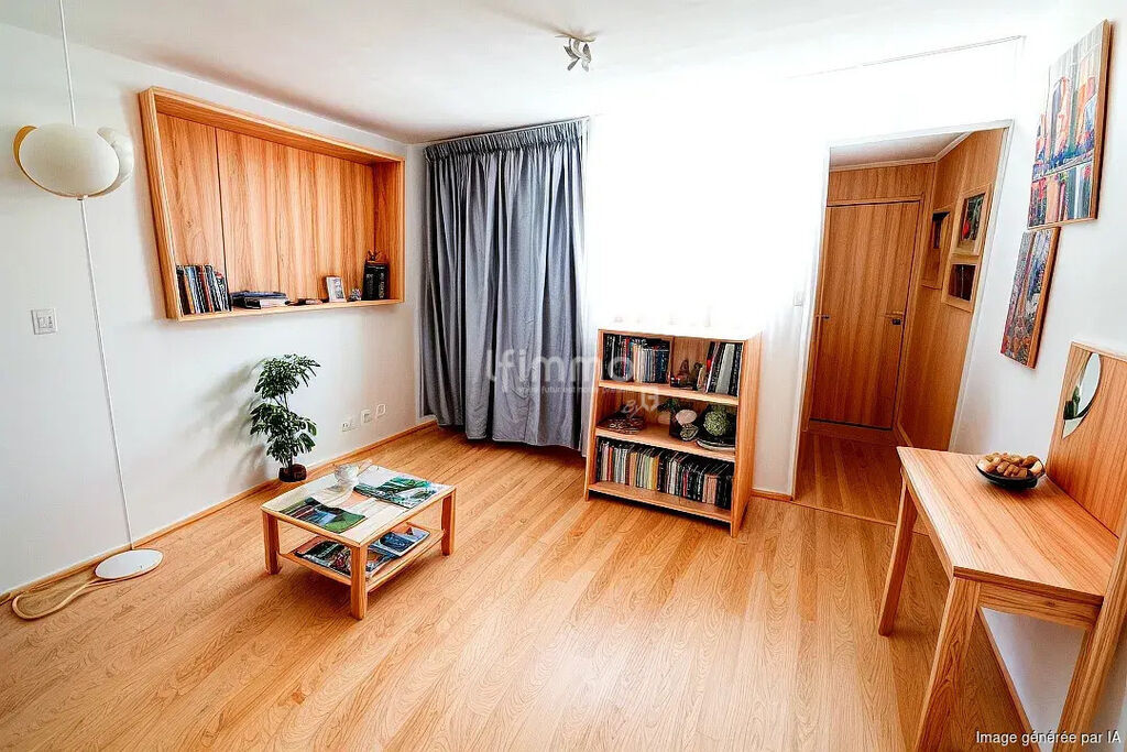 Photo 4 : Studio avec extérieur et cave