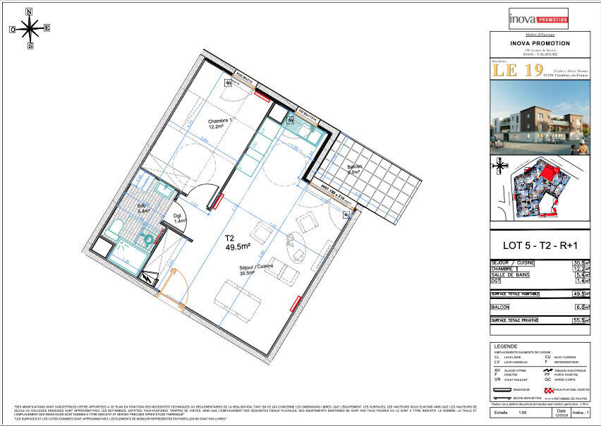 Photo 1 : Nouvelle résidence à Tremblay en France