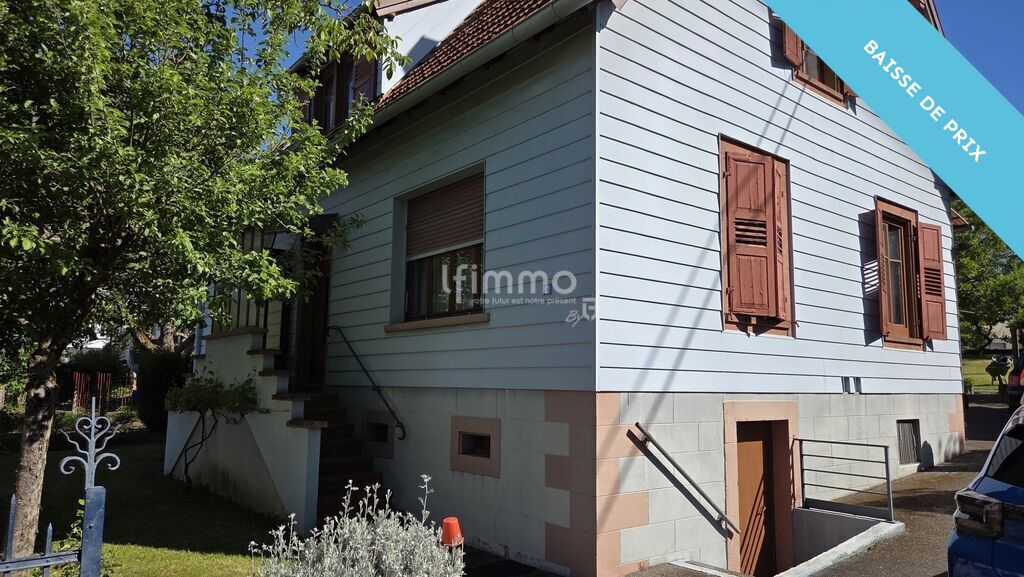 Photo 1 : Mertzwiller – Maison 5/6 pièces 144 m², garage, dépendance et ja