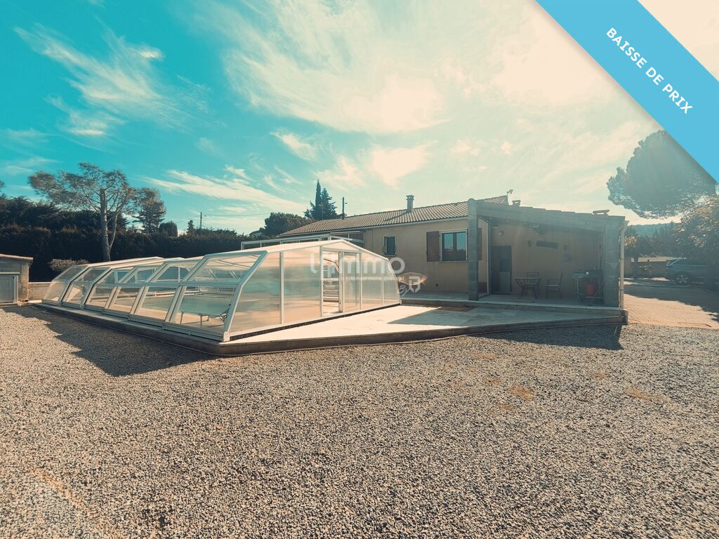 Photo 1 : Maison - piscine - garage - Thézan-les-corbières