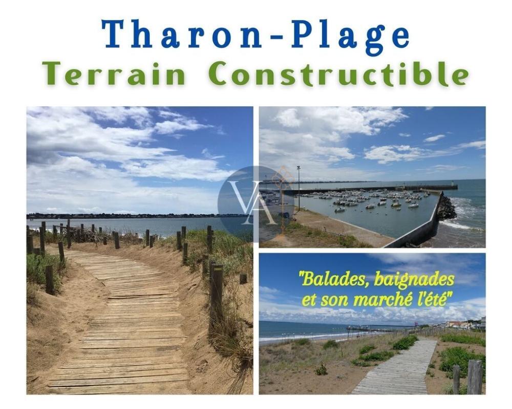 Photo 1 : Terrain Idéal à Tharon-Plage, 800 m² Proche Mer