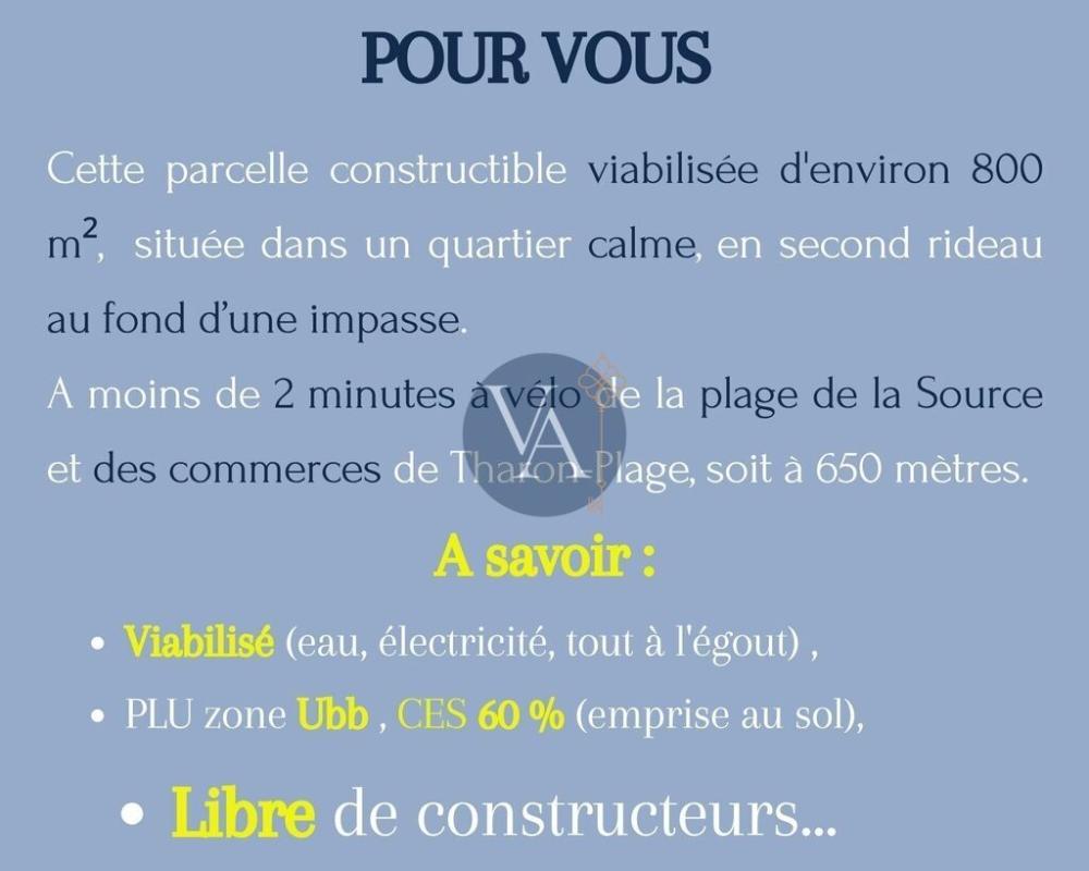 Photo 4 : Terrain Idéal à Tharon-Plage, 800 m² Proche Mer