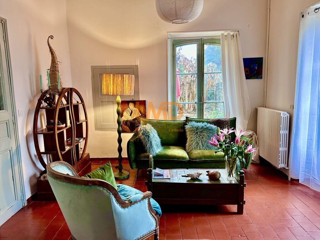 Photo 4 : Maison + Terrasse + Lumineux + Calme + Piscine + Jardin