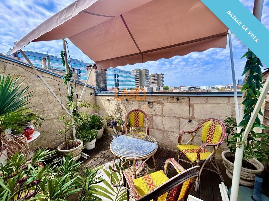 Photo 9 : bdx centre,duplex, traversant,calme,lumieux,terrasse