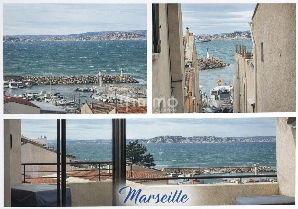 Photo 3 : Vue Mer Marseille 8ème / Duplex Terrasse