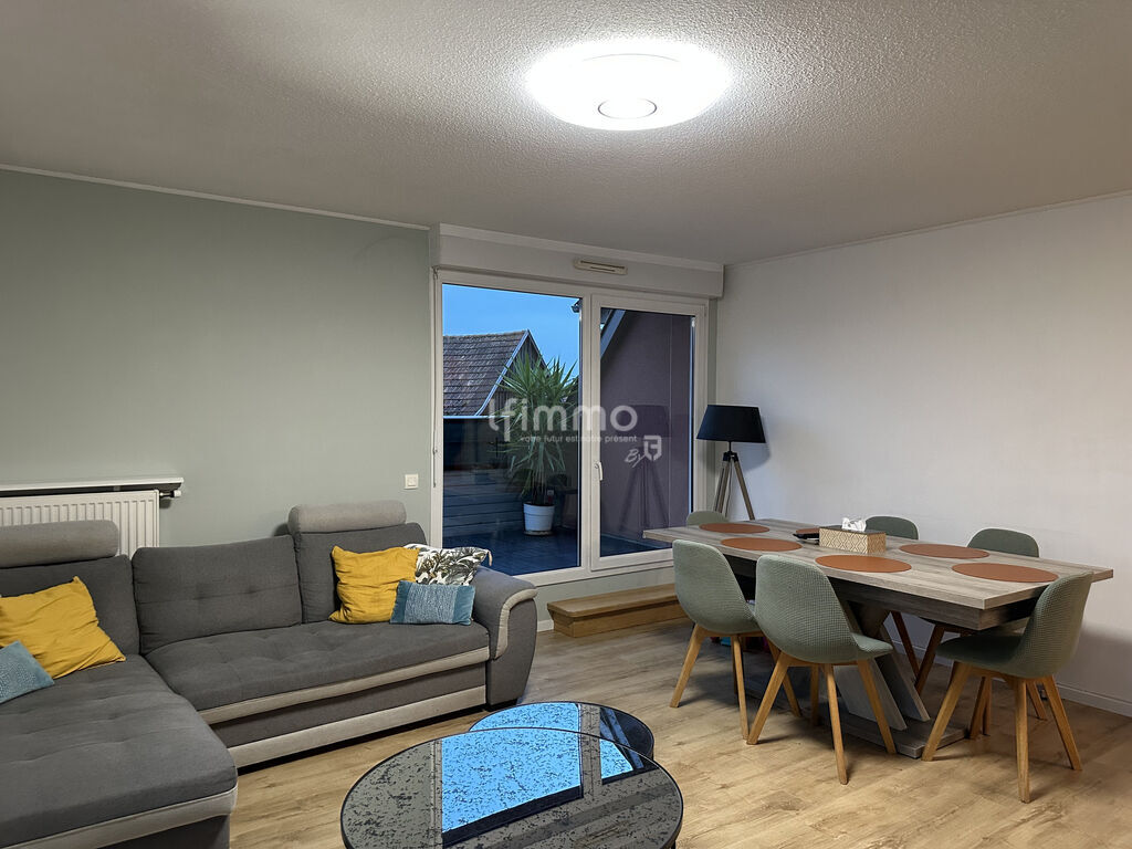 Photo 1 : Duplex 3 pièces avec terrasse, balcon et garage