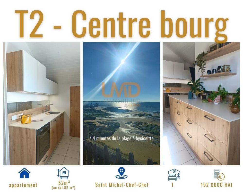 Photo 1 : Appartement T2 - 52 m² - 1er étage -Lumineux