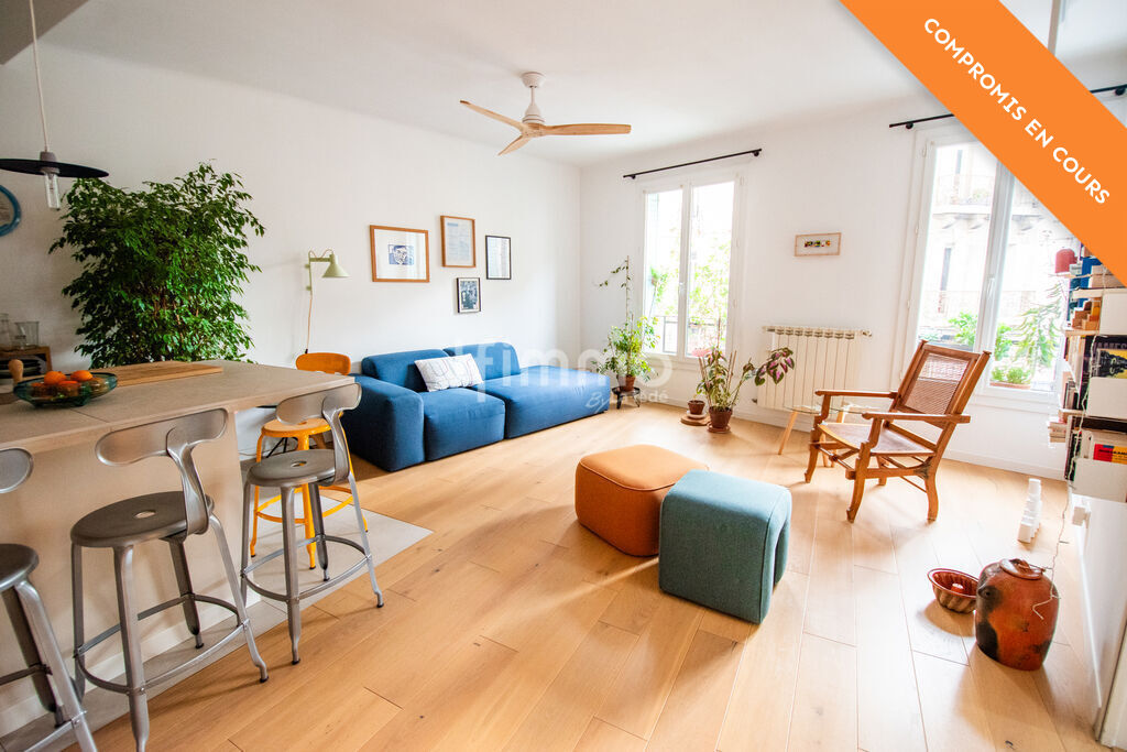 Photo 1 : Compromis en cours - Camas - Appartement 3 pièces rénové et lumi