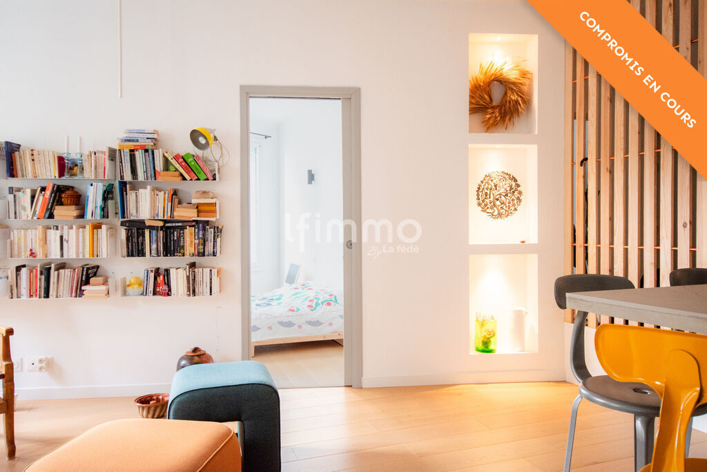 Photo 3 : Compromis en cours - Camas - Appartement 3 pièces rénové et lumi