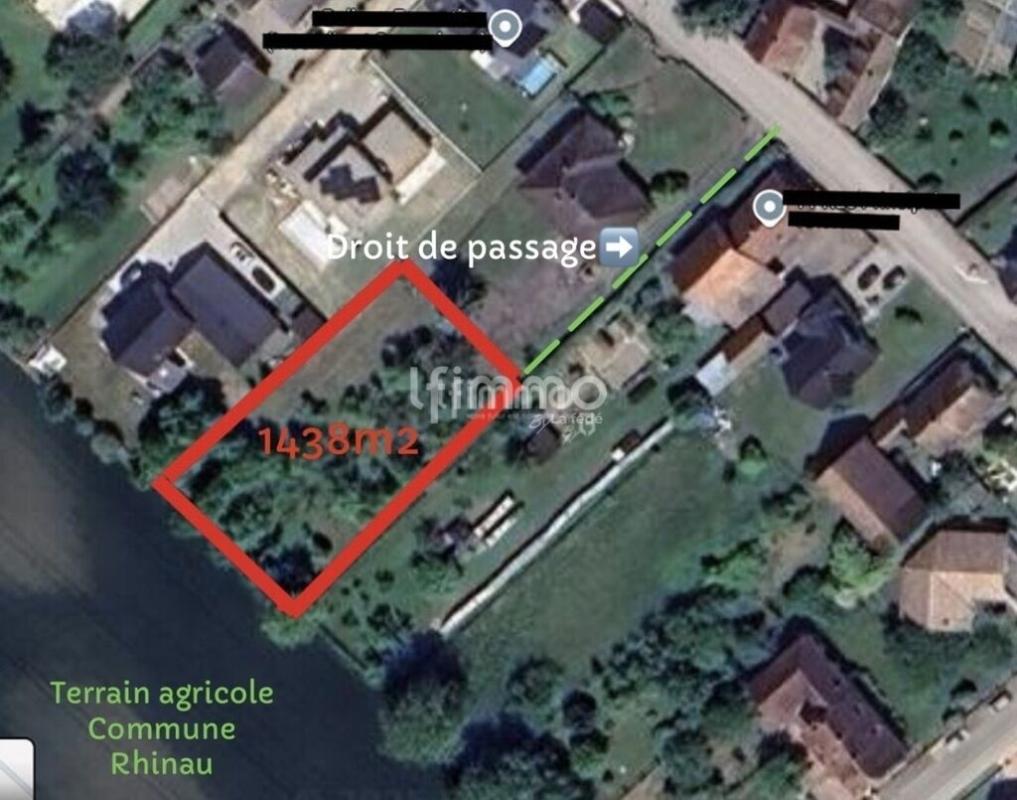 Photo 2 : Terrain constructible de 1438m²