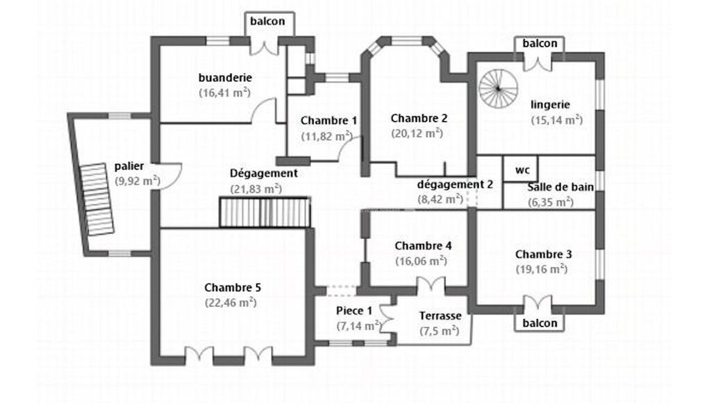 Photo 25 : St Chamond Maison 355 m² + dépendance  + jardin 1130 m²