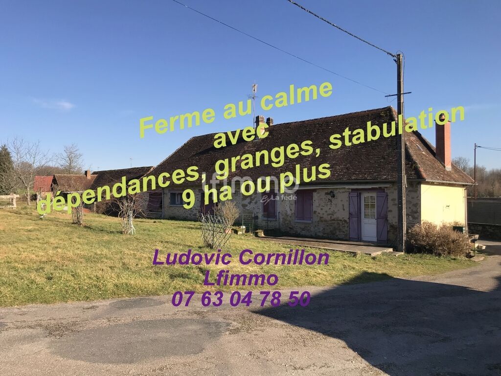 Photo 1 : Propriété orientée chevaux : 140m2, 8.8ha, dépendances