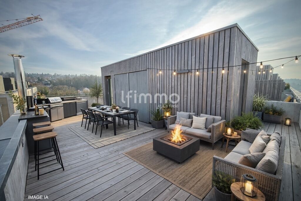 Photo 1 : L'Infini pour Horizon : Le Loft de Verre et de Ciel (Fonderie)