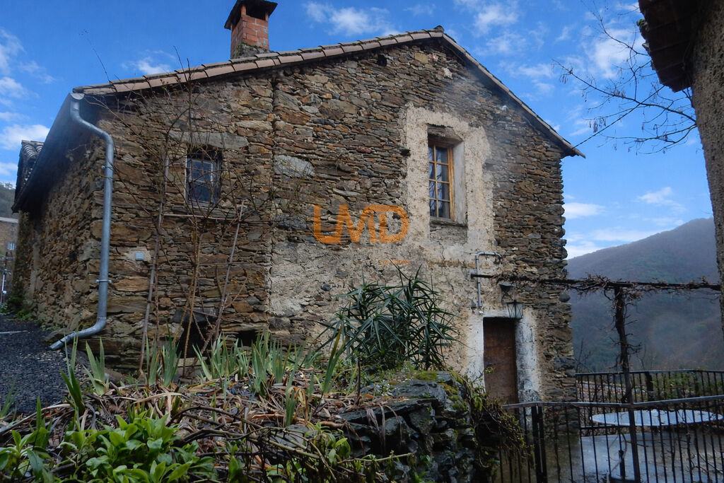 Photo 13 : Vue vallée plein sud – Authentique maison cévenole