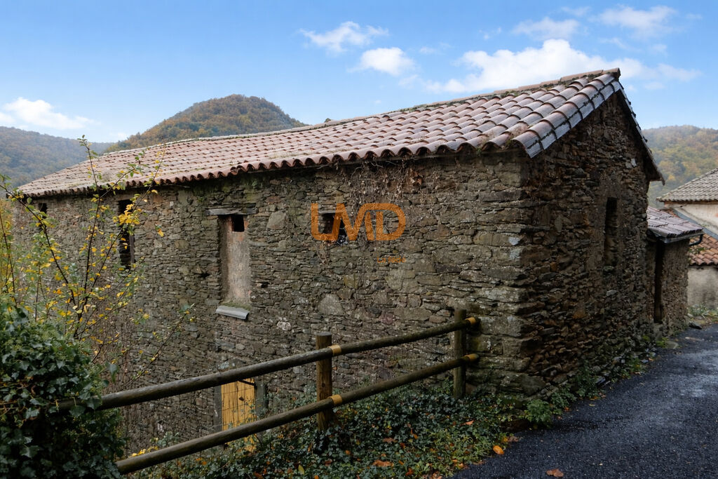 Photo 23 : Vue vallée plein sud – Authentique maison cévenole