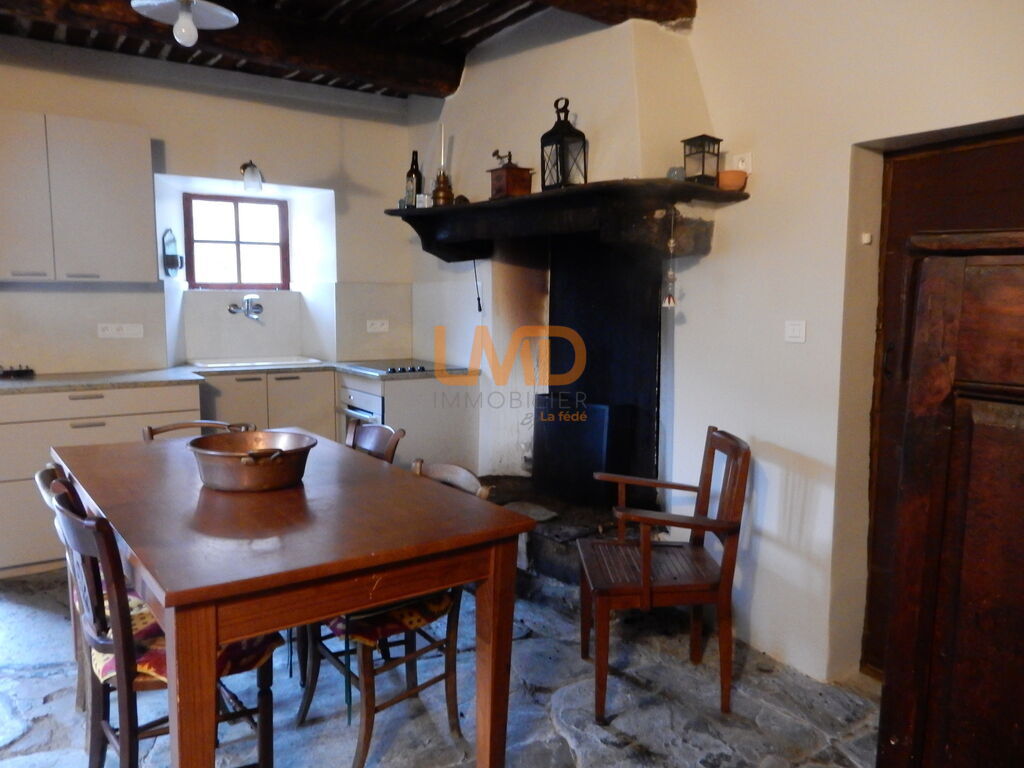 Photo 5 : Vue vallée plein sud – Authentique maison cévenole