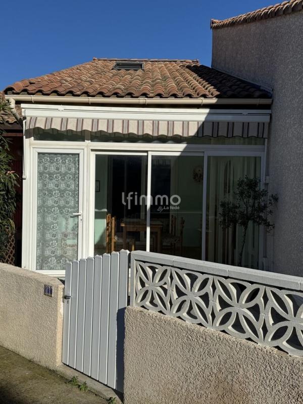 Photo 7 : maison mitoyenne – 2 chambres – terrasse – piscine – fleury