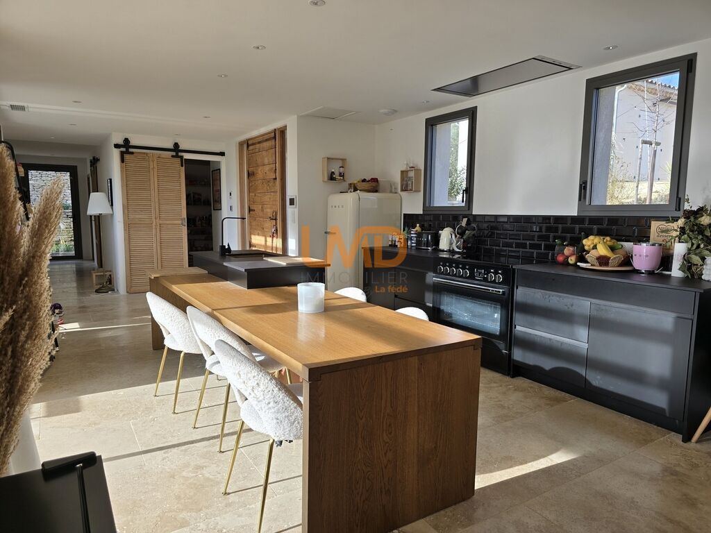 Photo 5 : Villa contemporaine avec piscine et vue Luberon