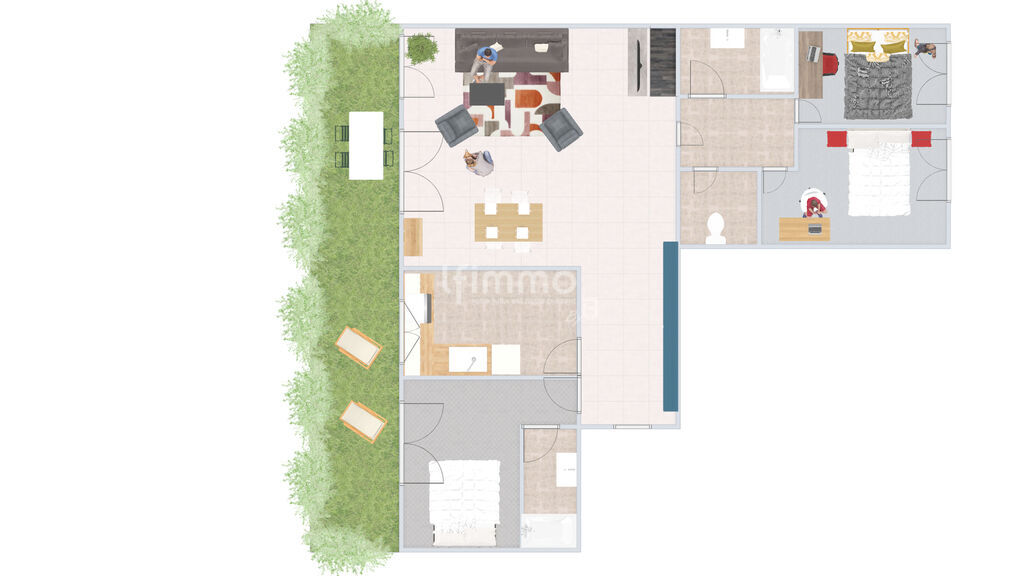 Photo 10 : 5 pièces - jardin privatif - Proche bords de Marne