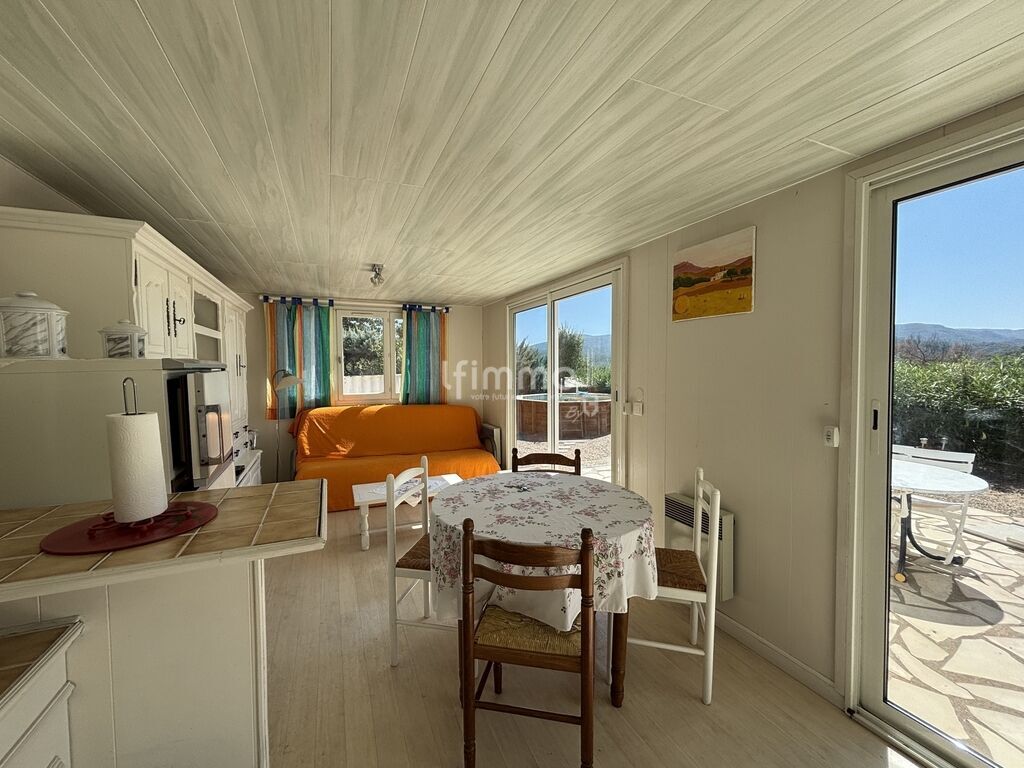 Photo 2 : Maison de vacances 45 m2 environ et piscine hors sol