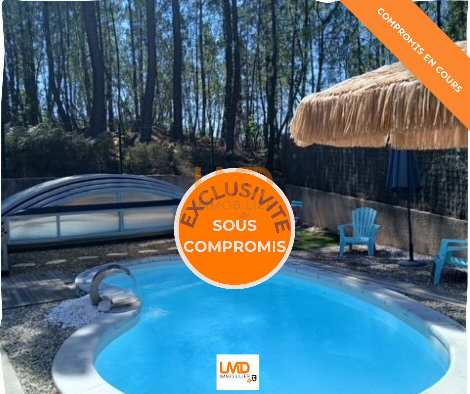 Photo 1 : Mercuer – Maison T6 avec piscine, terrasses et grand garage
