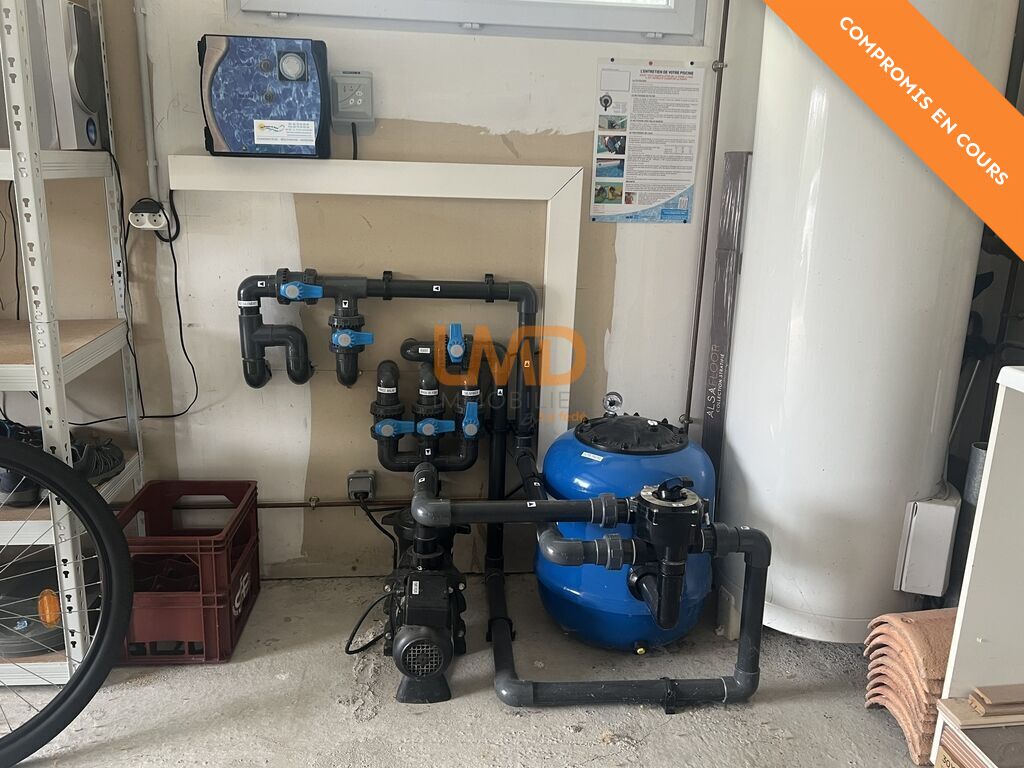 Photo 20 : Mercuer – Maison T6 avec piscine, terrasses et grand garage