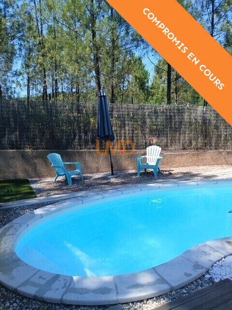 Photo 3 : Mercuer – Maison T6 avec piscine, terrasses et grand garage