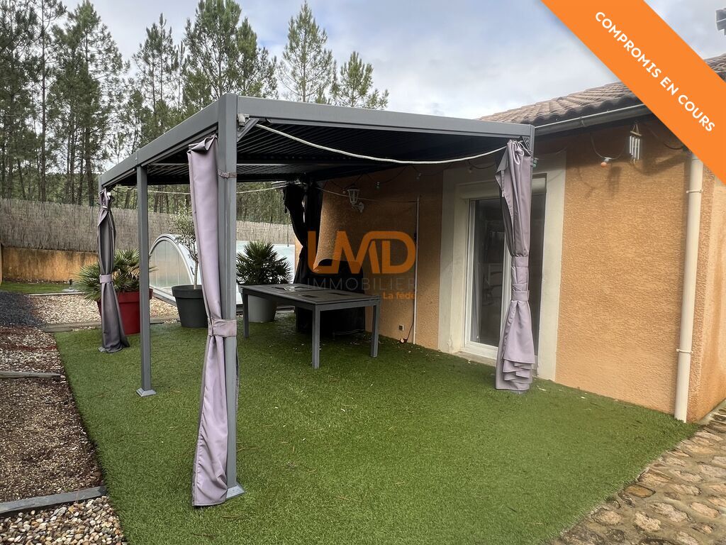 Photo 4 : Mercuer – Maison T6 avec piscine, terrasses et grand garage