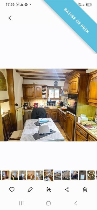 Photo 4 : Maison de ville 3 appartements garage cour intérieure