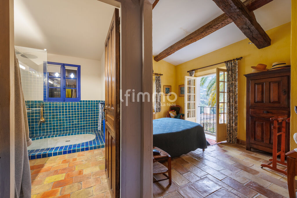 Photo 12 : Cassis - Maison de caractère-  10P - 260M2 - Vue Cap Canaille et