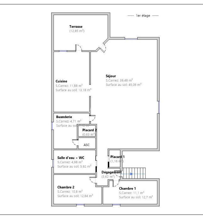 Photo 26 : Maison 231m² 8 Pièces, 6 chambres en 2 appartements sur 8,68 are