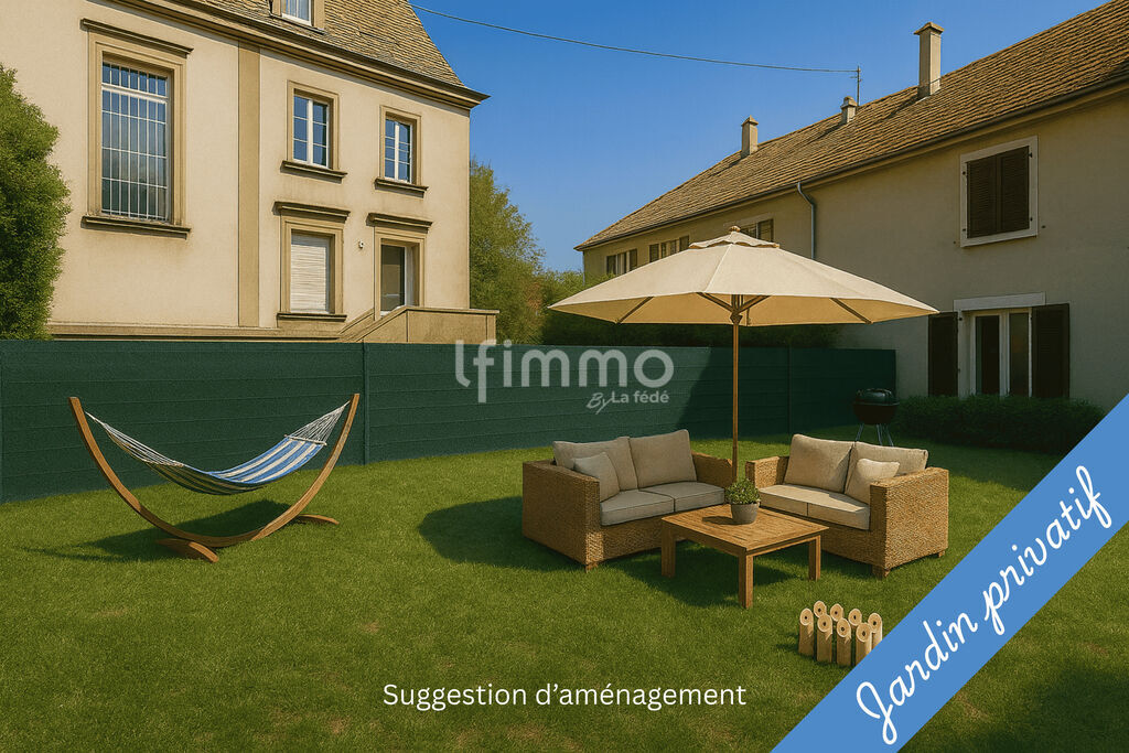 Photo 4 : Bel appartement avec jardin, rénové dans une maison de maître