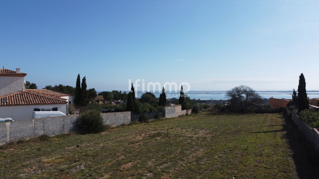 Photo 5 : Terrain à La Palme – Vue imprenable mer & étangs