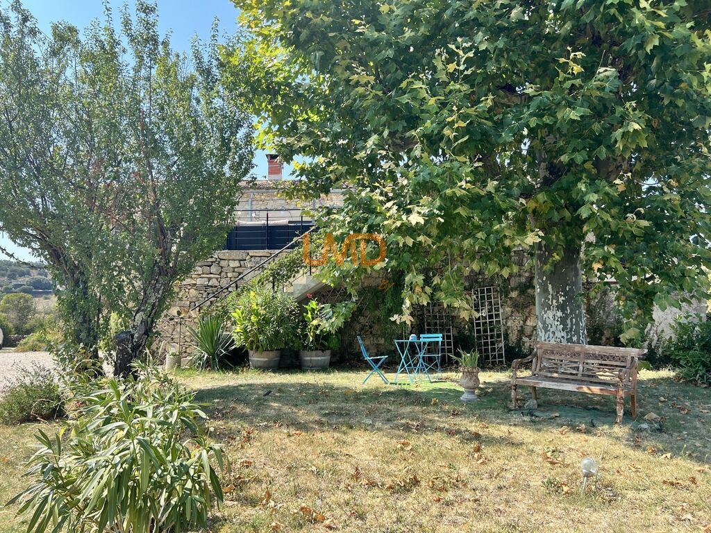 Photo 14 : Typique Mas en pierre avec piscine et dépendances