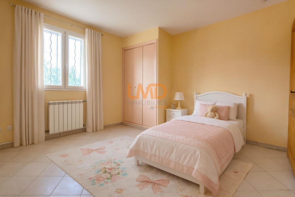 Photo 14 : Villa plain pied piscine oliveraie calme Figanieres