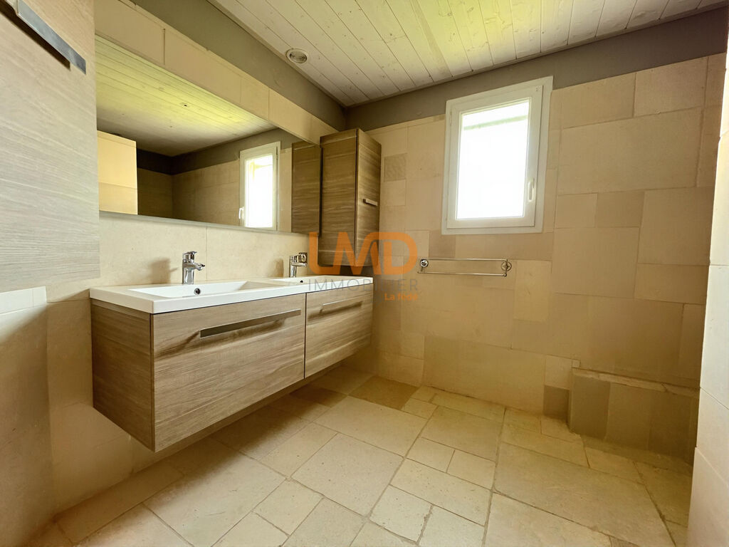 Photo 18 : Villa plain pied piscine oliveraie calme Figanieres