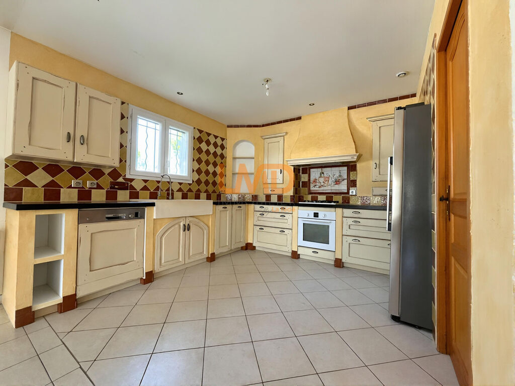 Photo 6 : Villa plain pied piscine oliveraie calme Figanieres