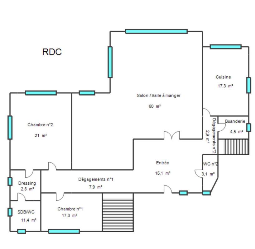 Photo 7 : Valescure – Villa 213 m² – 5 chambres – Terrain 1300 m²