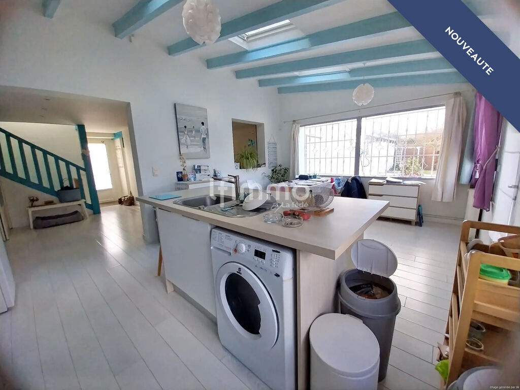 Photo 2 : Maison 3 pièces avec jardin terrasse, garage et parking