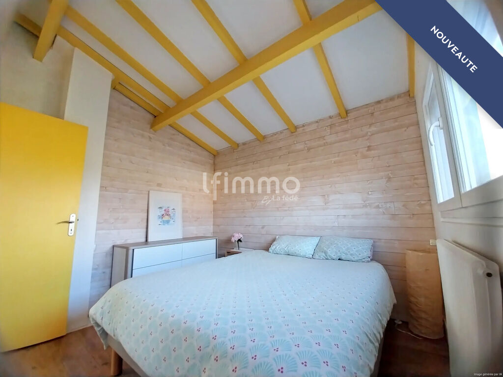 Photo 7 : Maison 3 pièces avec jardin terrasse, garage et parking