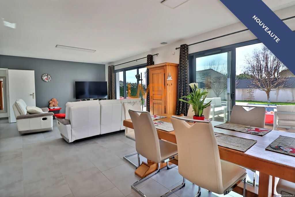 Photo 6 : Maison contemporaine-6 pièces-piscine-garage