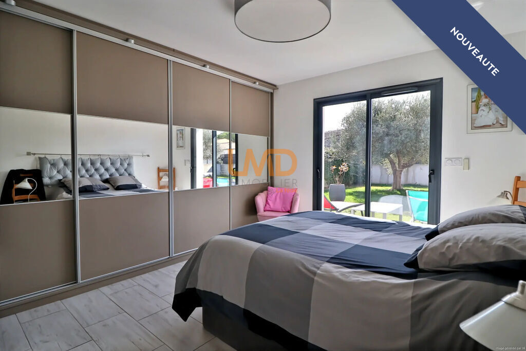 Photo 7 : Maison contemporaine-6 pièces-piscine-garage